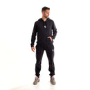 Basic Sweatshirt Tracksuit Black