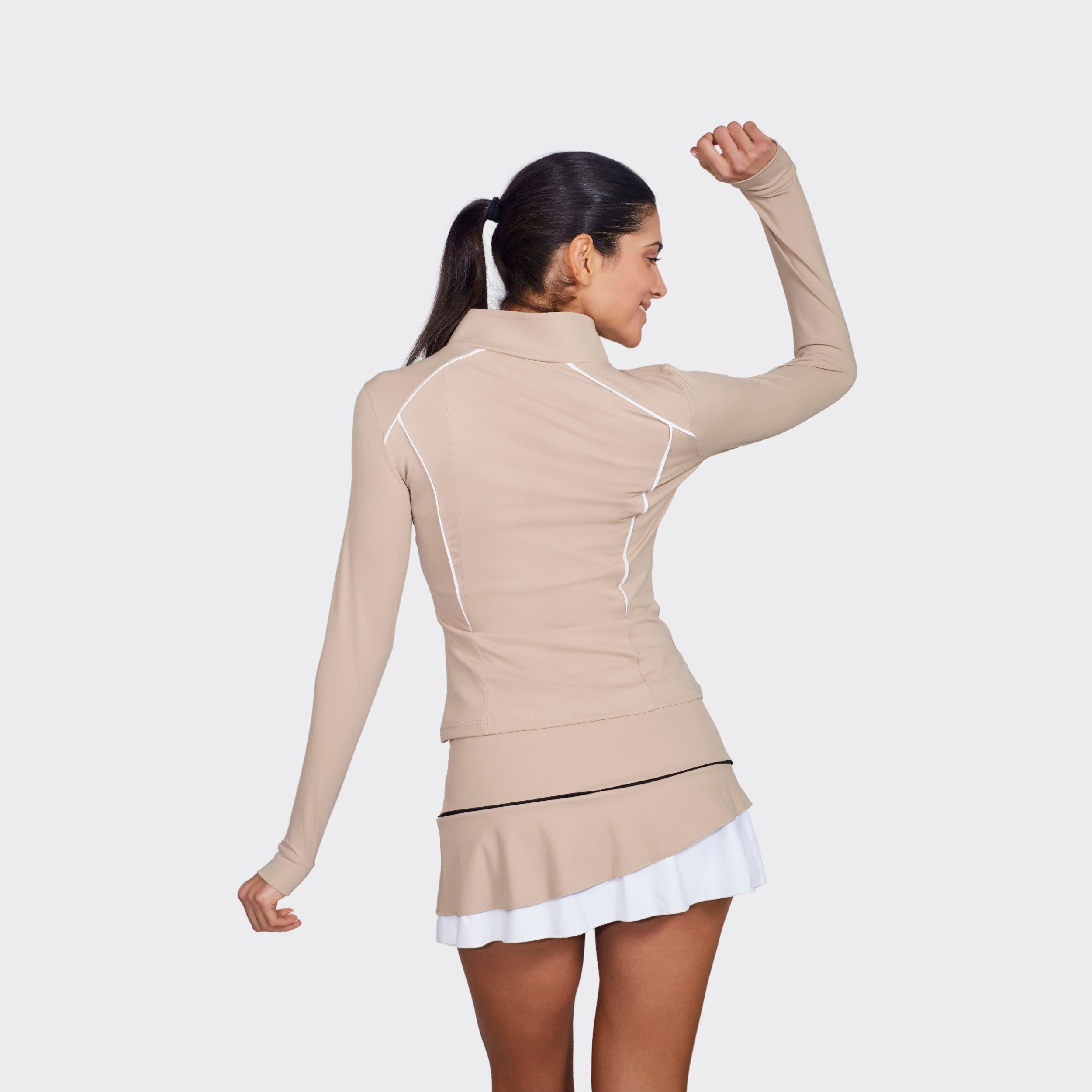 Chaqueta Hina Beige