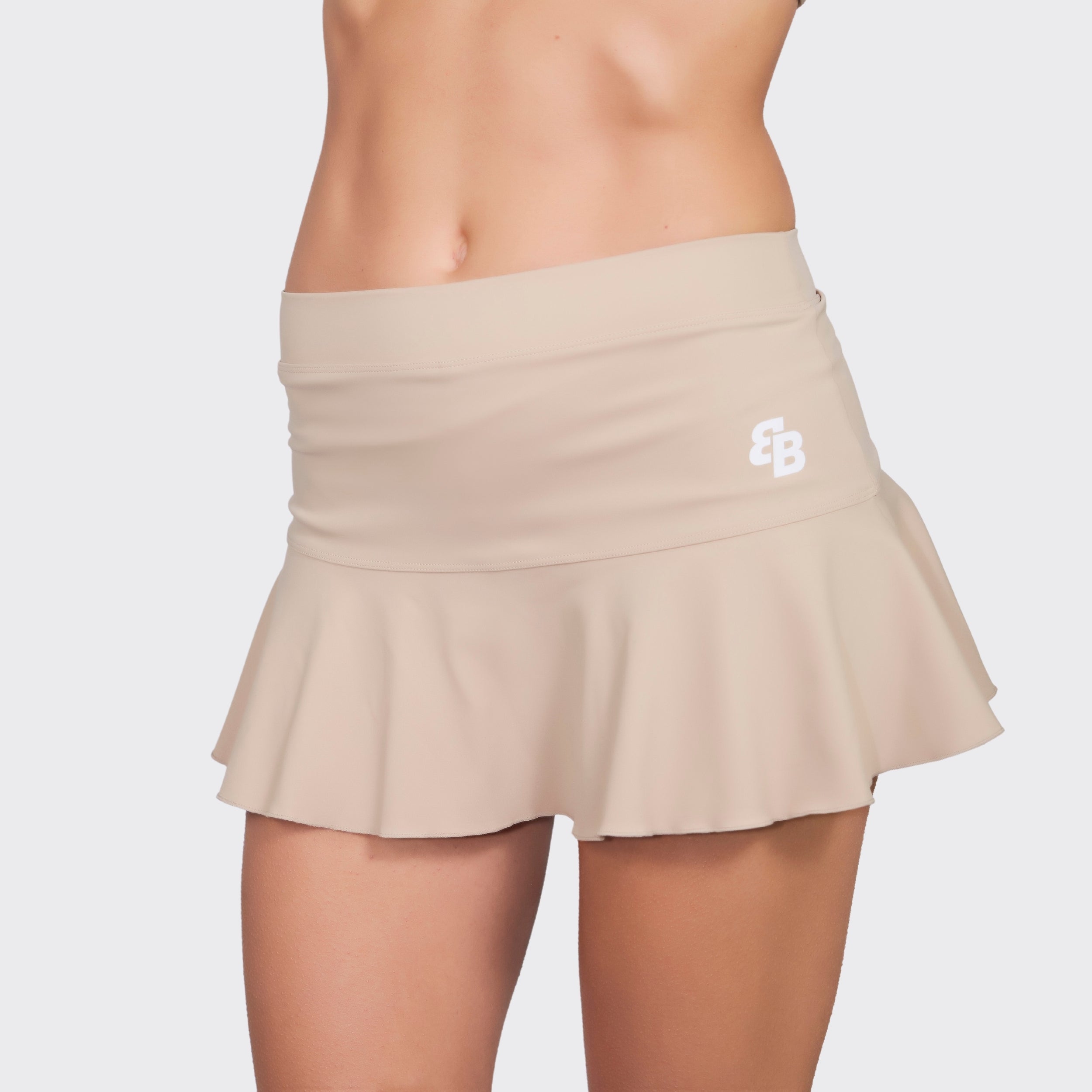 Falda Básica Beige