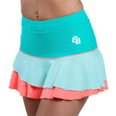 Falda Palermo Water Green