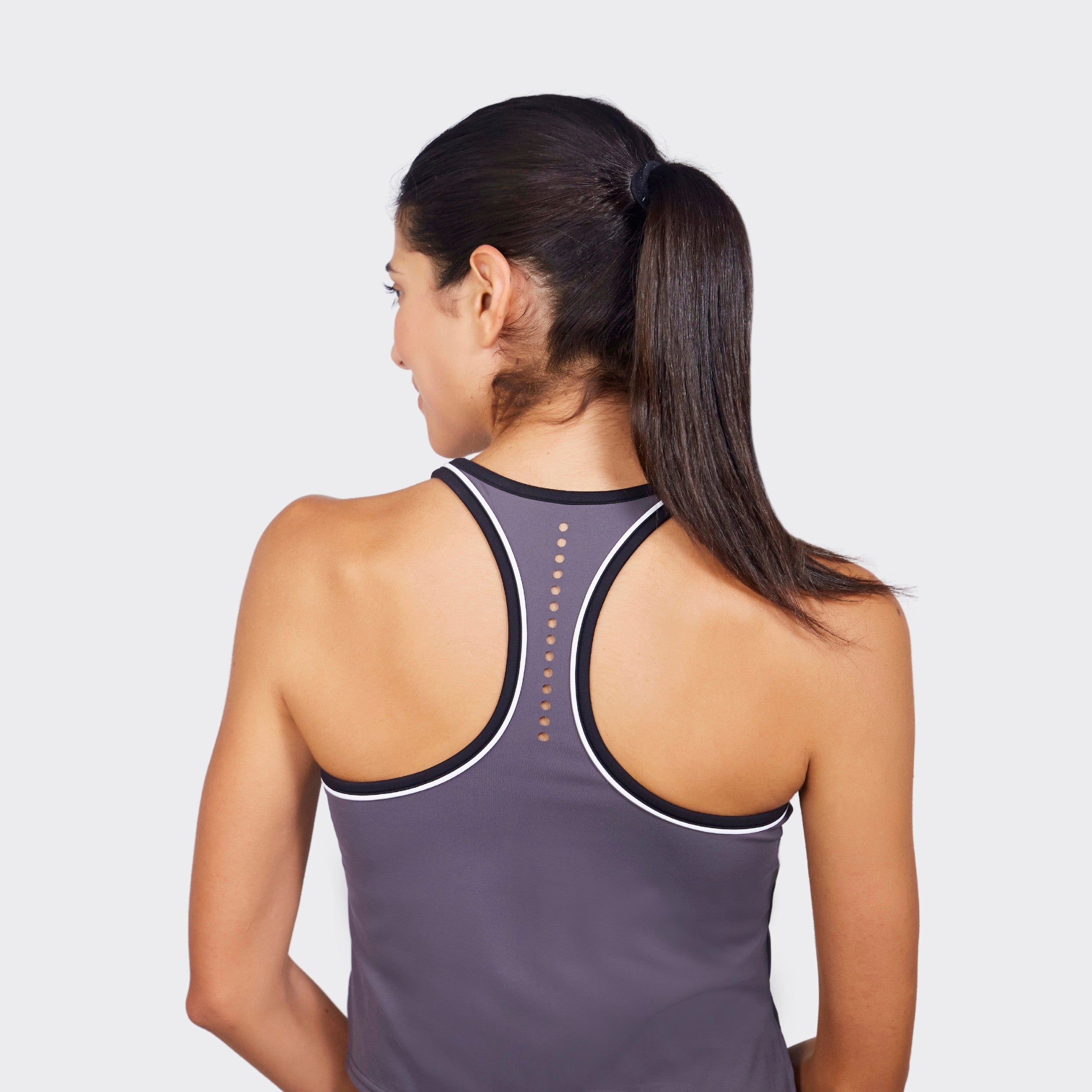 Camiseta Media Selene Dark Grey
