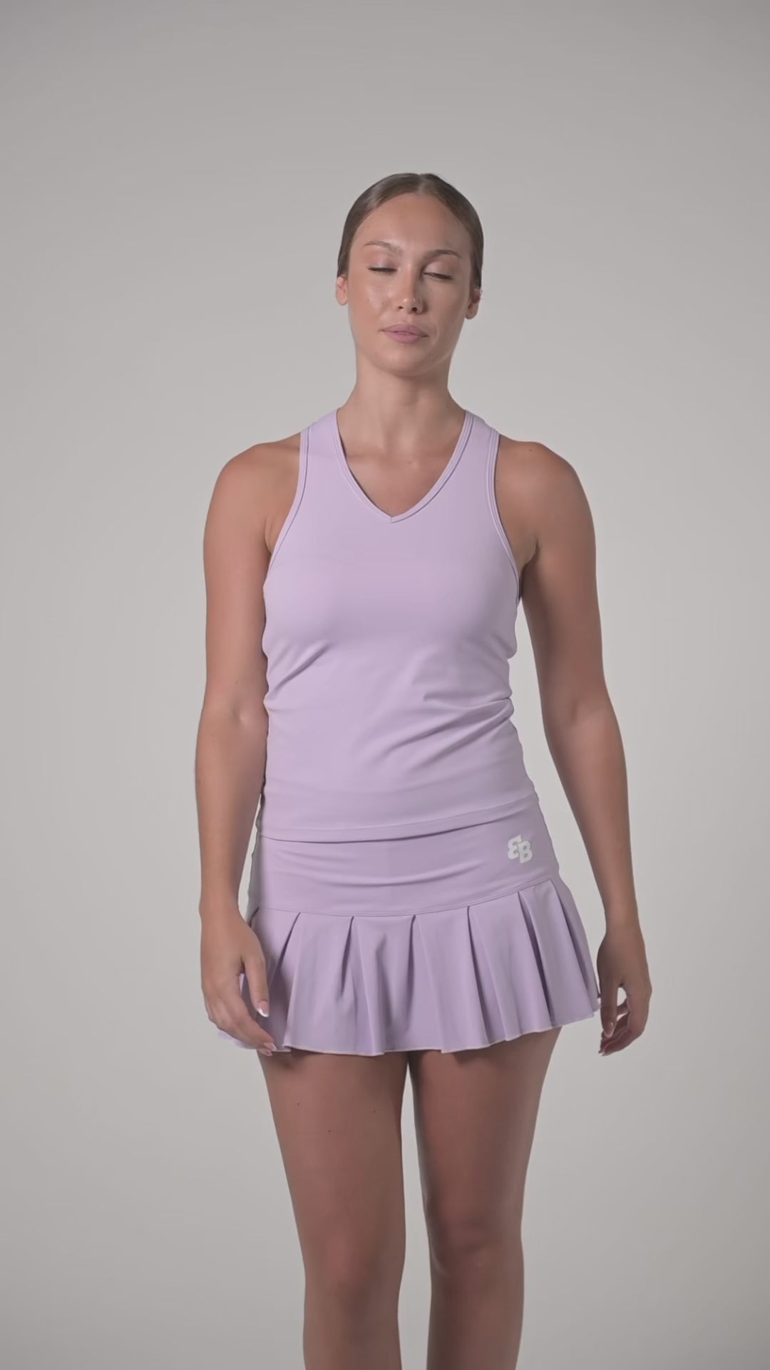 Florence Lilac Basic Skirt